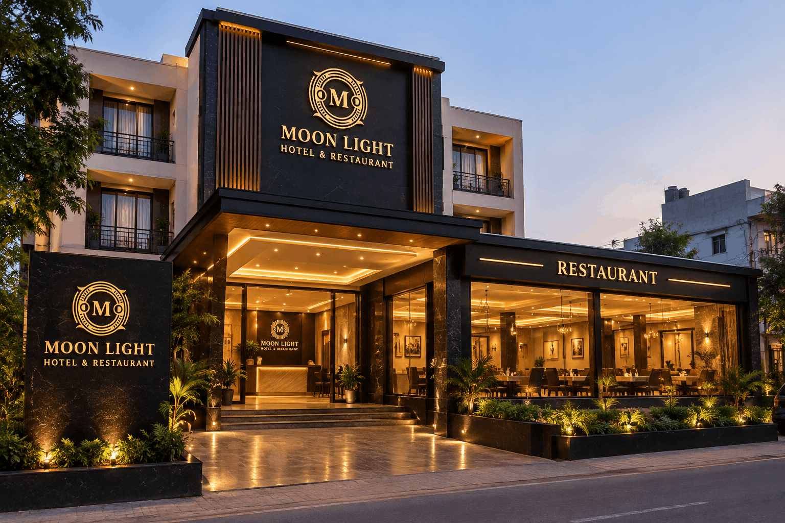 hotel and restaurant in Jaipur